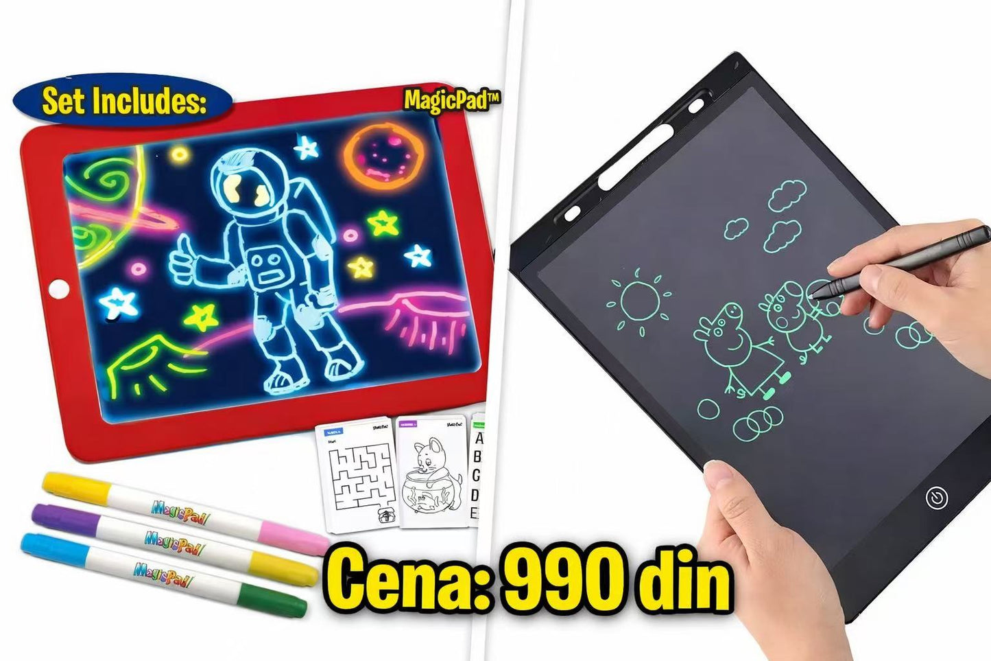 LCD TABLA ZA CRTANJE