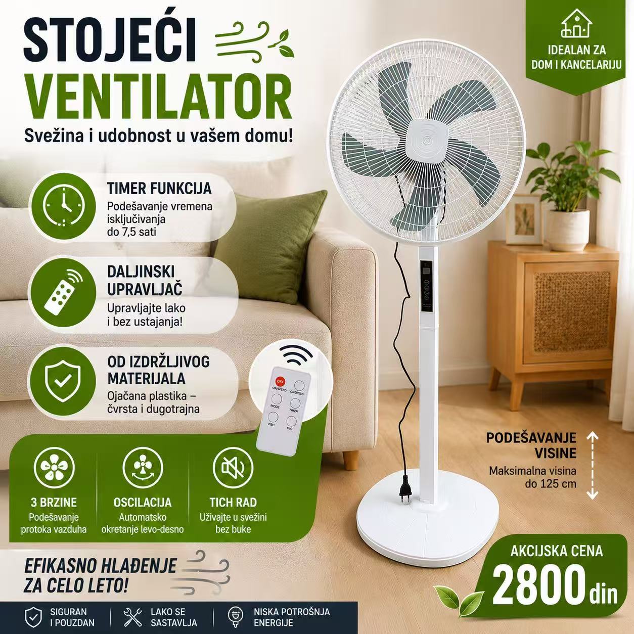 Stojeći ventilator